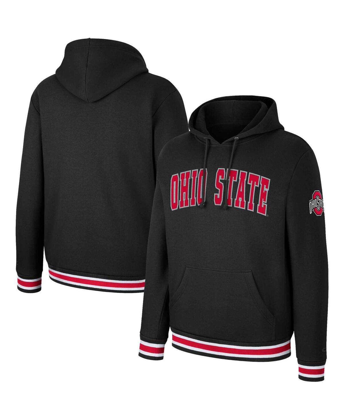 Shop Colosseum Men's  Black Ohio State Buckeyes Varsity Arch Pullover Hoodie