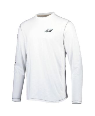 Men's White Philadelphia Eagles Laces Out Billboard Long Sleeve T-shirt