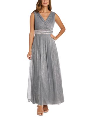 R & M Richards - Women's Rhinestone-Embellished Gown