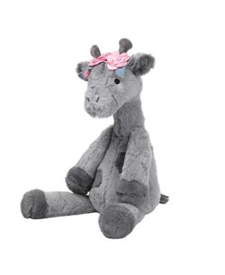 Giraffe and a Half Gray Plush Stuffed Animal Toy - Skylar