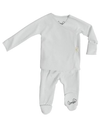 Bonsie Baby Baby Bonsie Skin to Skin Boy, Footie - Milk