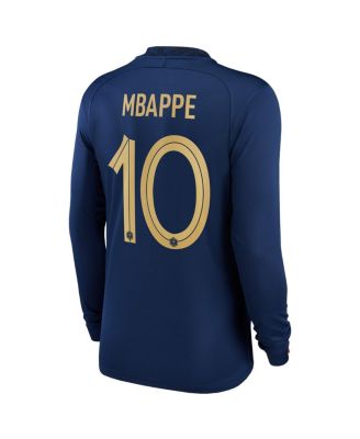 Nike Big Boys Kylian Mbappe Navy France National Team 2022/23 Home