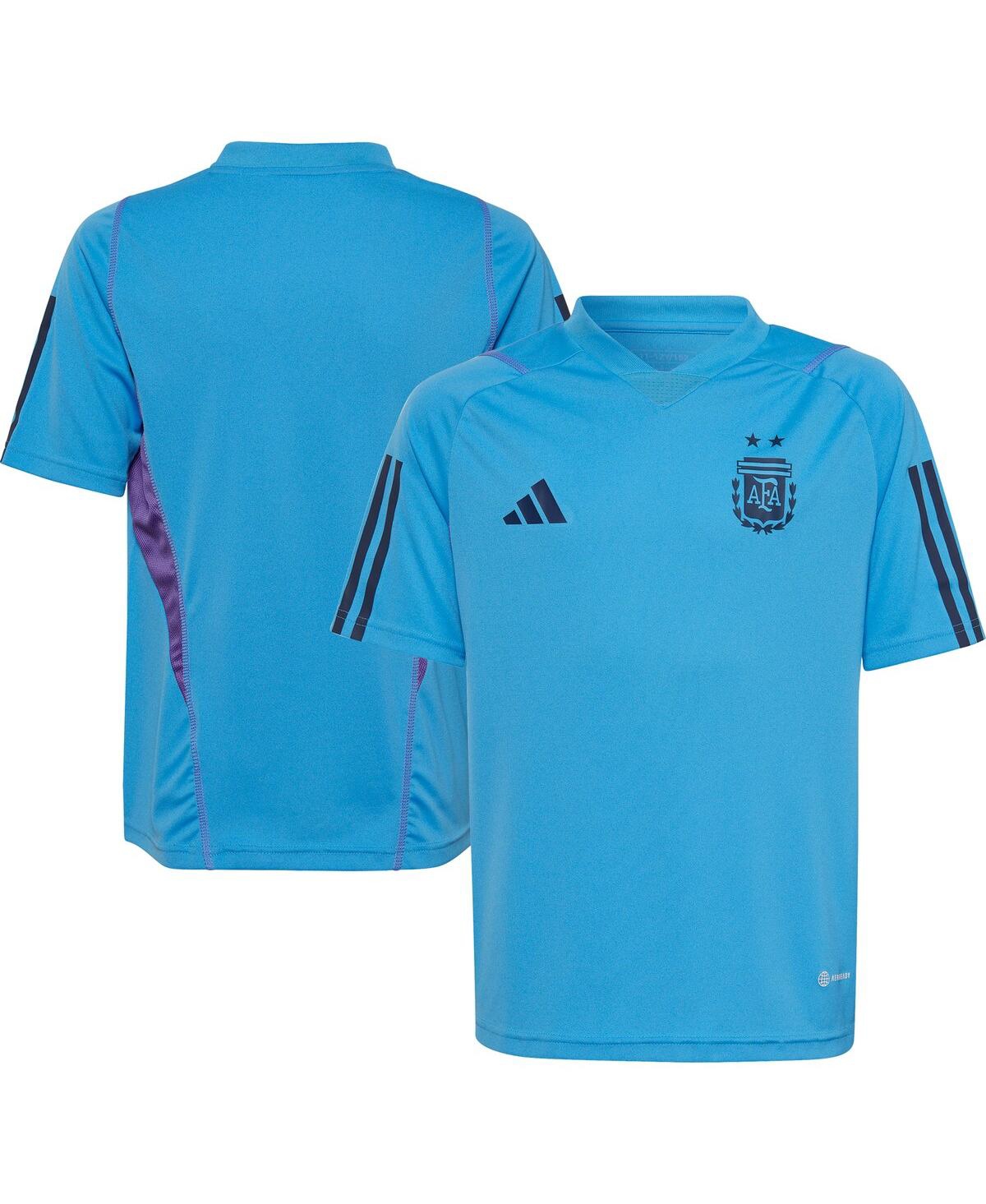 Youth Boys adidas Light Blue Argentina National Team Practice Training Jersey
