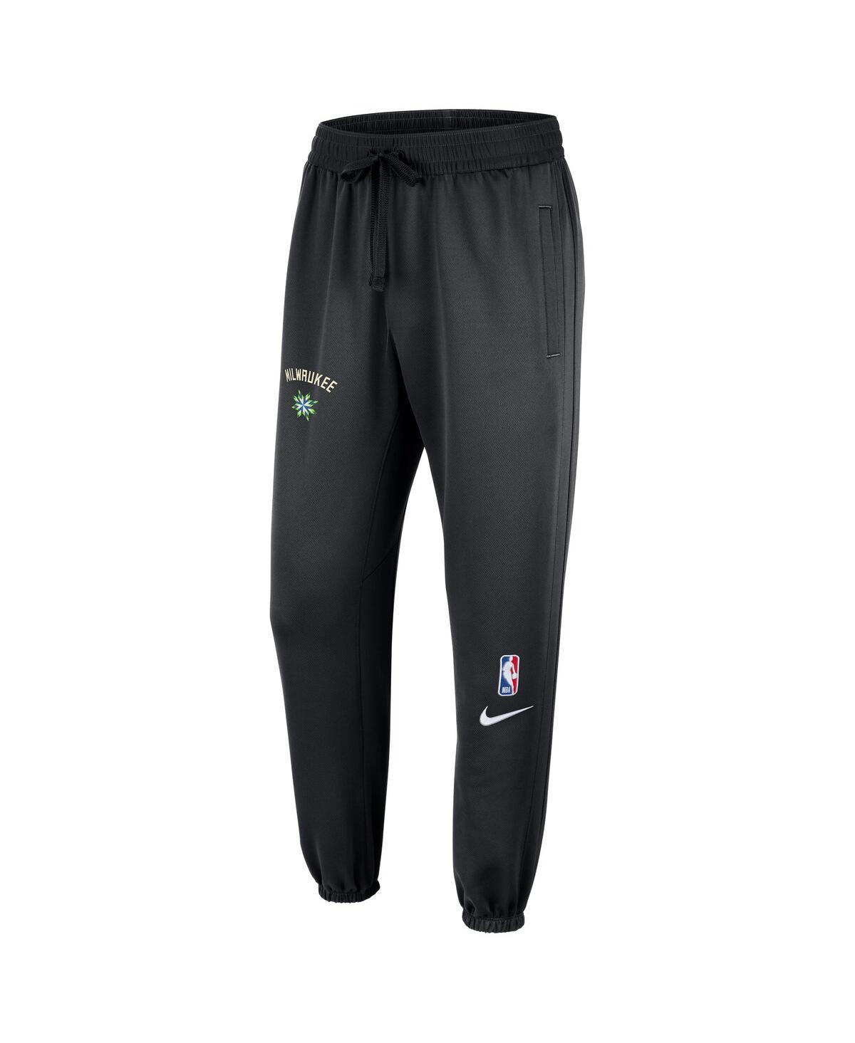 Shop Nike Men's  Black Milwaukee Bucks 2022/23 City Edition Showtime Thermaflex Sweatpants