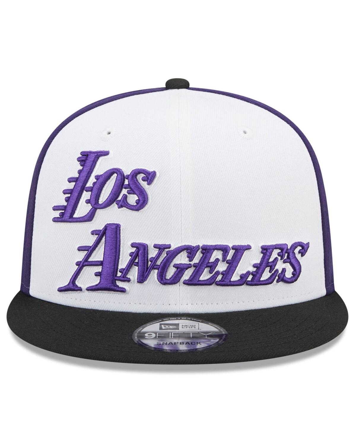 Shop New Era Men's  Multi Los Angeles Lakers 2022/23 City Edition Official 9fifty Snapback Adjustable Hat