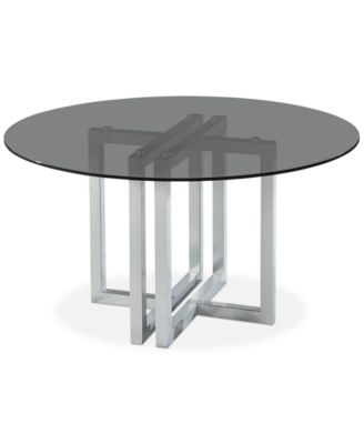 Emila Round Glass Dining Table, Created for Macy's