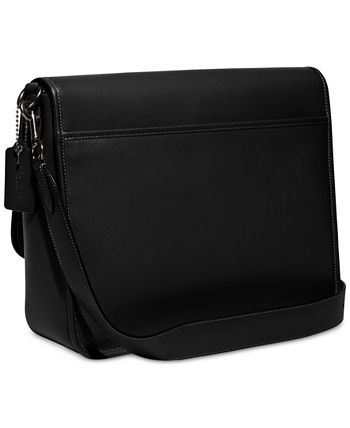 COACH Studio Turnlock Leather Laptop Messenger Bag Macy s