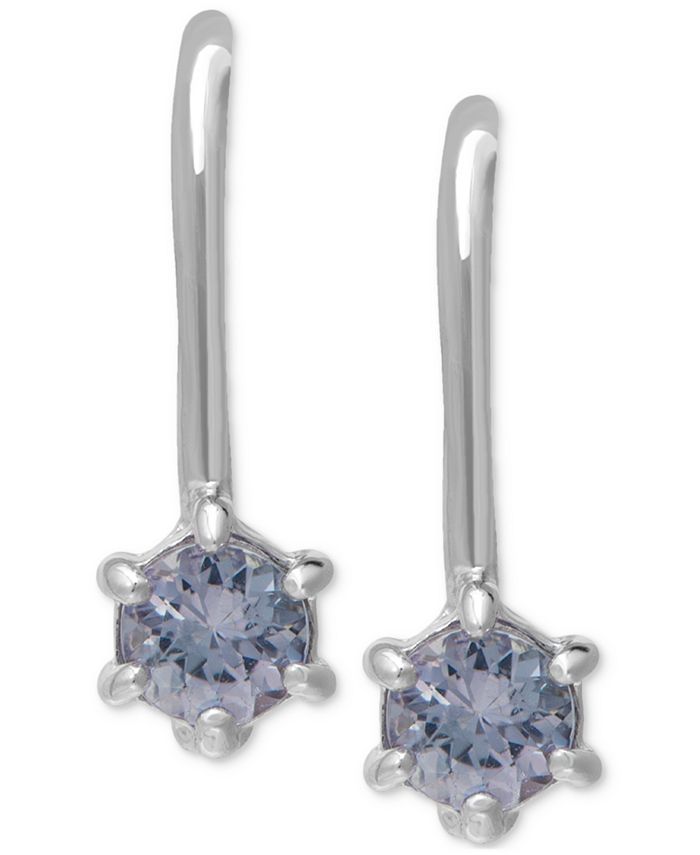 Macy's tanzanite earrings Outlet