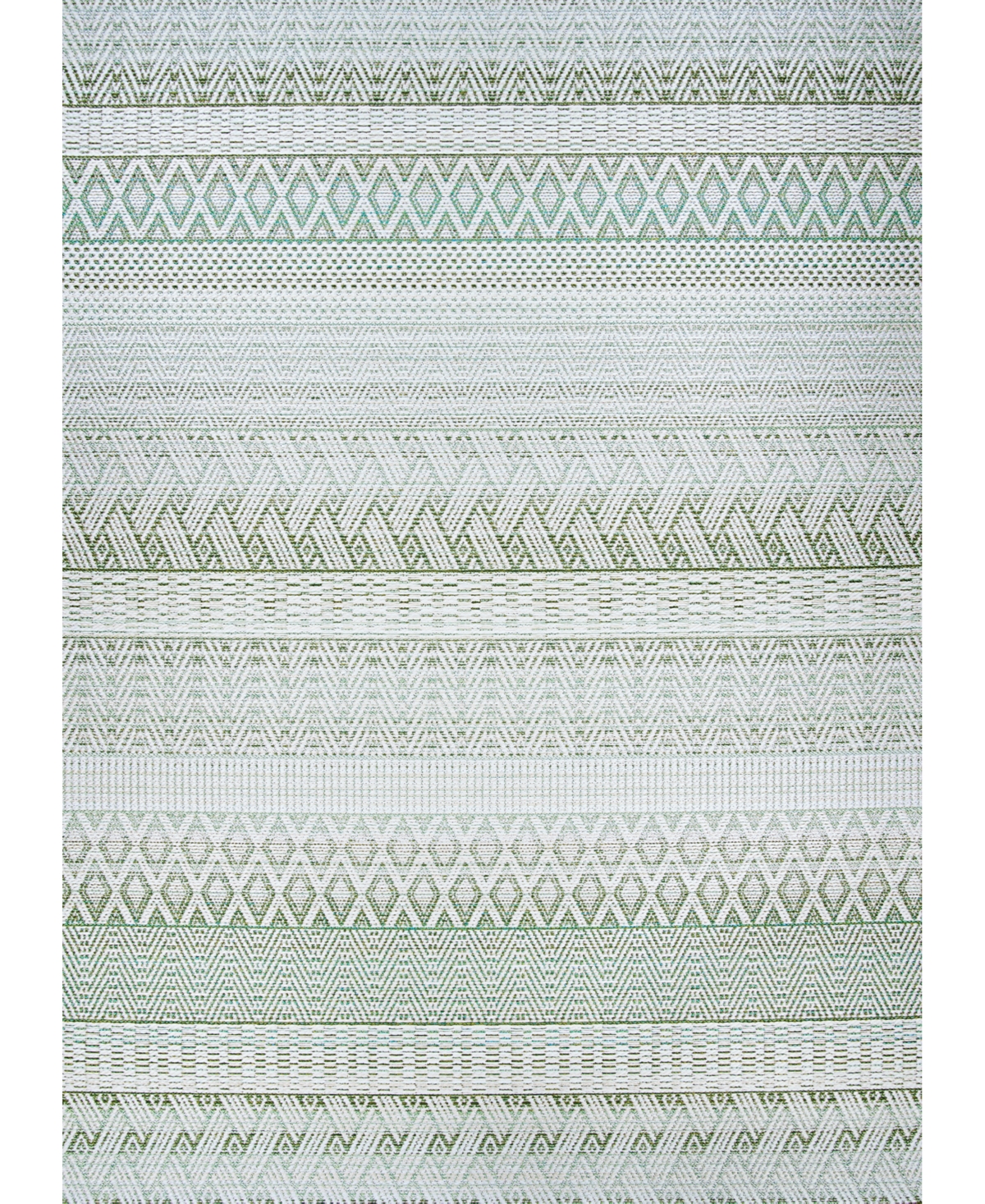 Couristan Cape Gables 5'3" X 7'6" Area Rug In Sage
