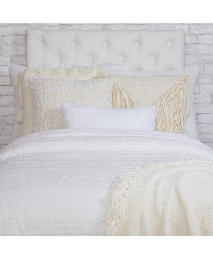 Dormify Leopard Terry Square Pillow, 20" x 20", UltraCute Styles to