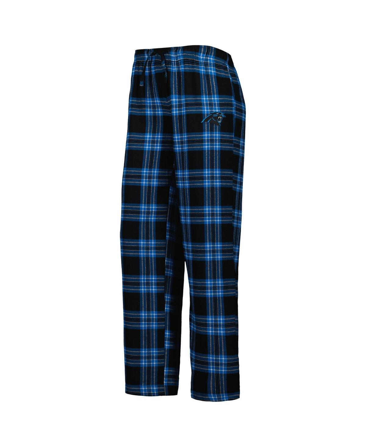 Women's Concepts Sport Blue Carolina Panthers Badge T-shirt and Pants Sleep Set - Blue