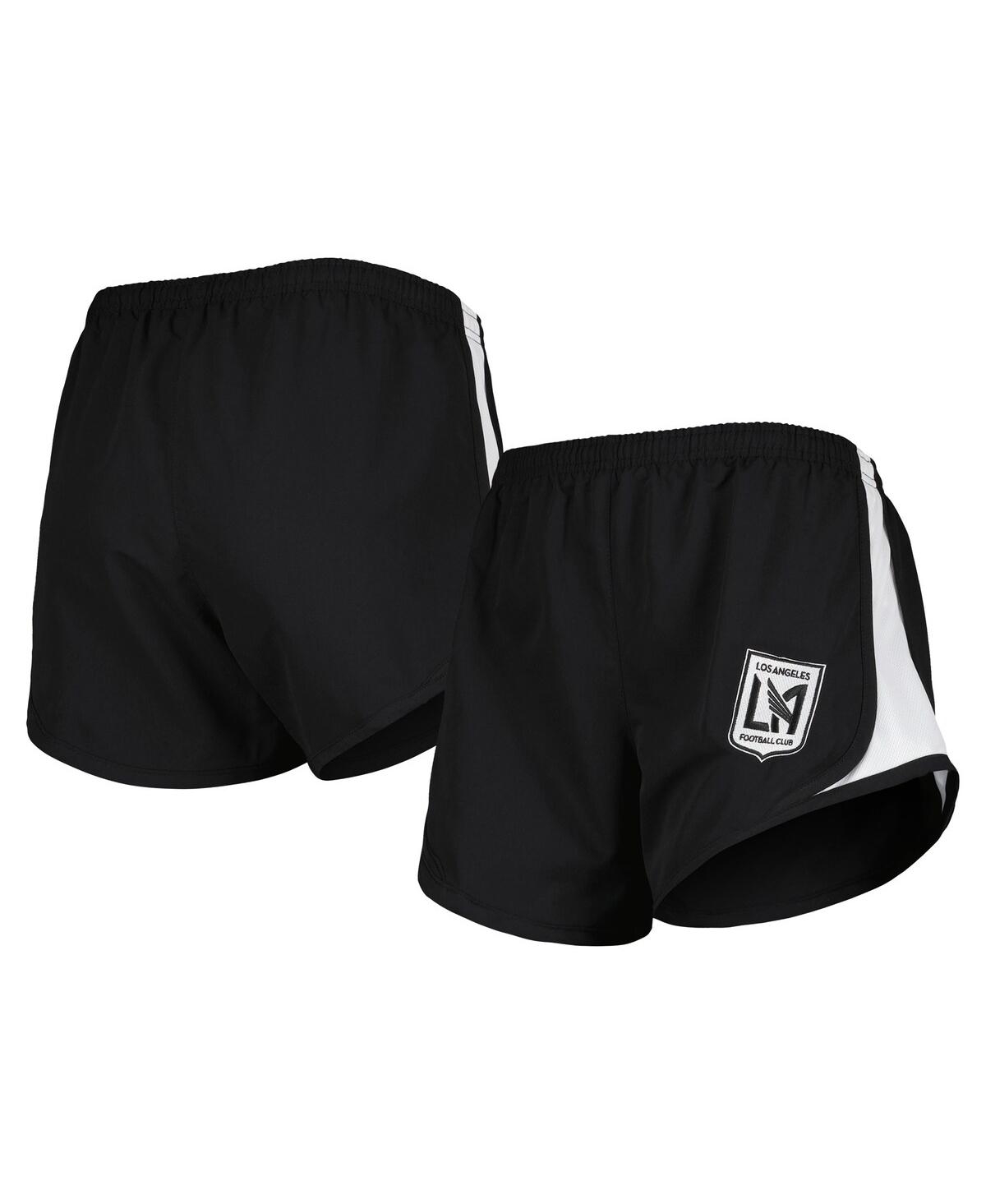 Women's Black Lafc Basic Sport Mesh Shorts - Black