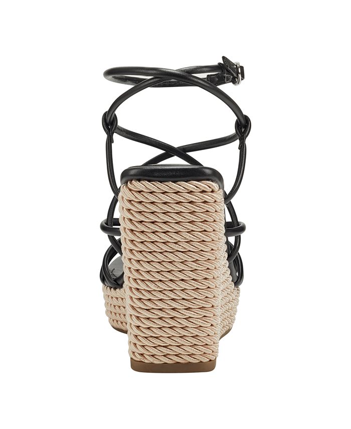 Marc Fisher Women's Zarah Wedge Dress Sandals Macy's