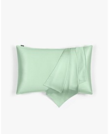 Antibacterial Mint Silk Pillowcase Queen