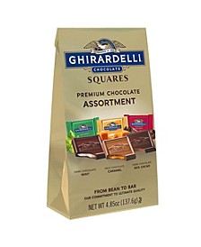 Ghirardelli Chocolate Squares, Premium Chocolate Assortment - Case of 6 - 4.85 OZ