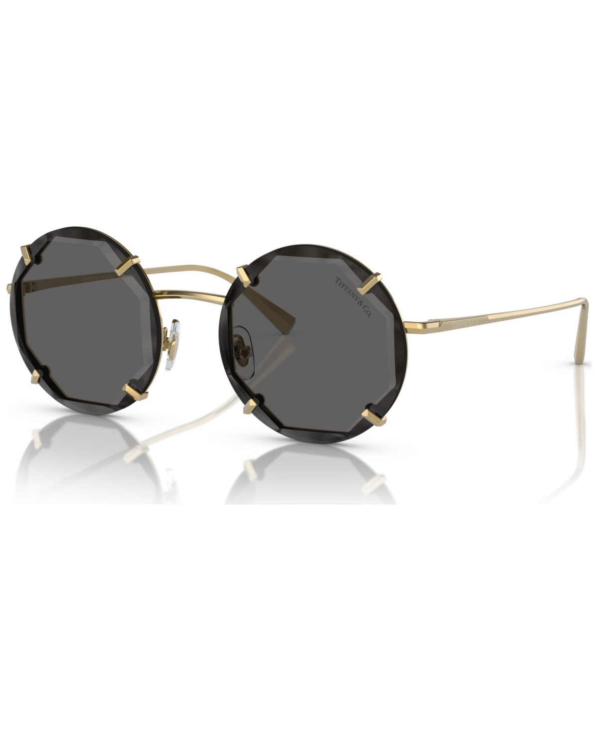 Tiffany & Co Women's 52 Sunglasses, Tf3091 In Gold-tone