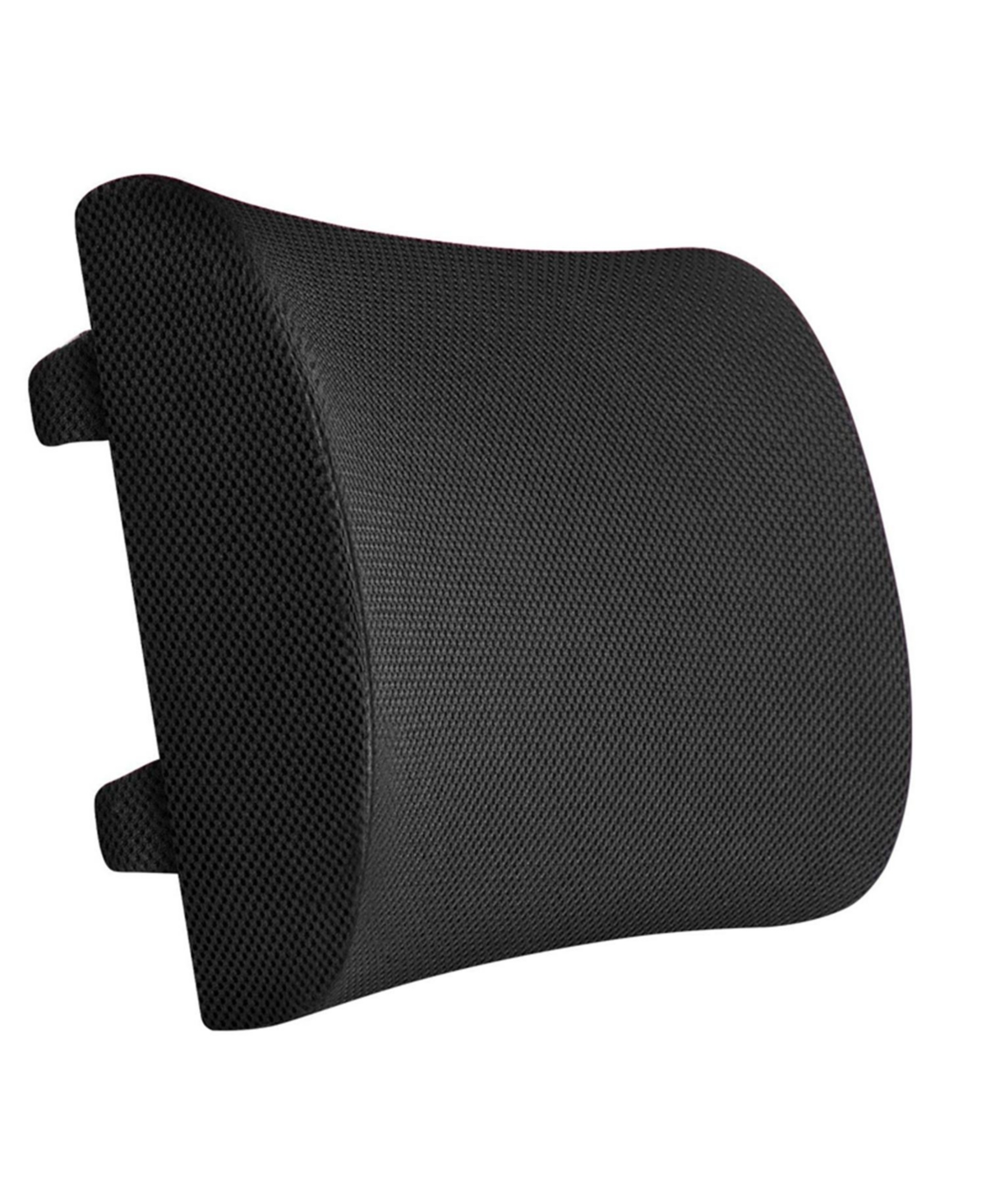 Dr Pillow Lumbar Portable Comfort Pillow In Black