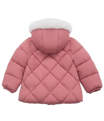 Baby Girls Soft Lining Hooded Puffer Jacket