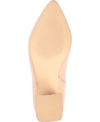 Women's Tabbie Pointed Toe Block Heel Dress Booties