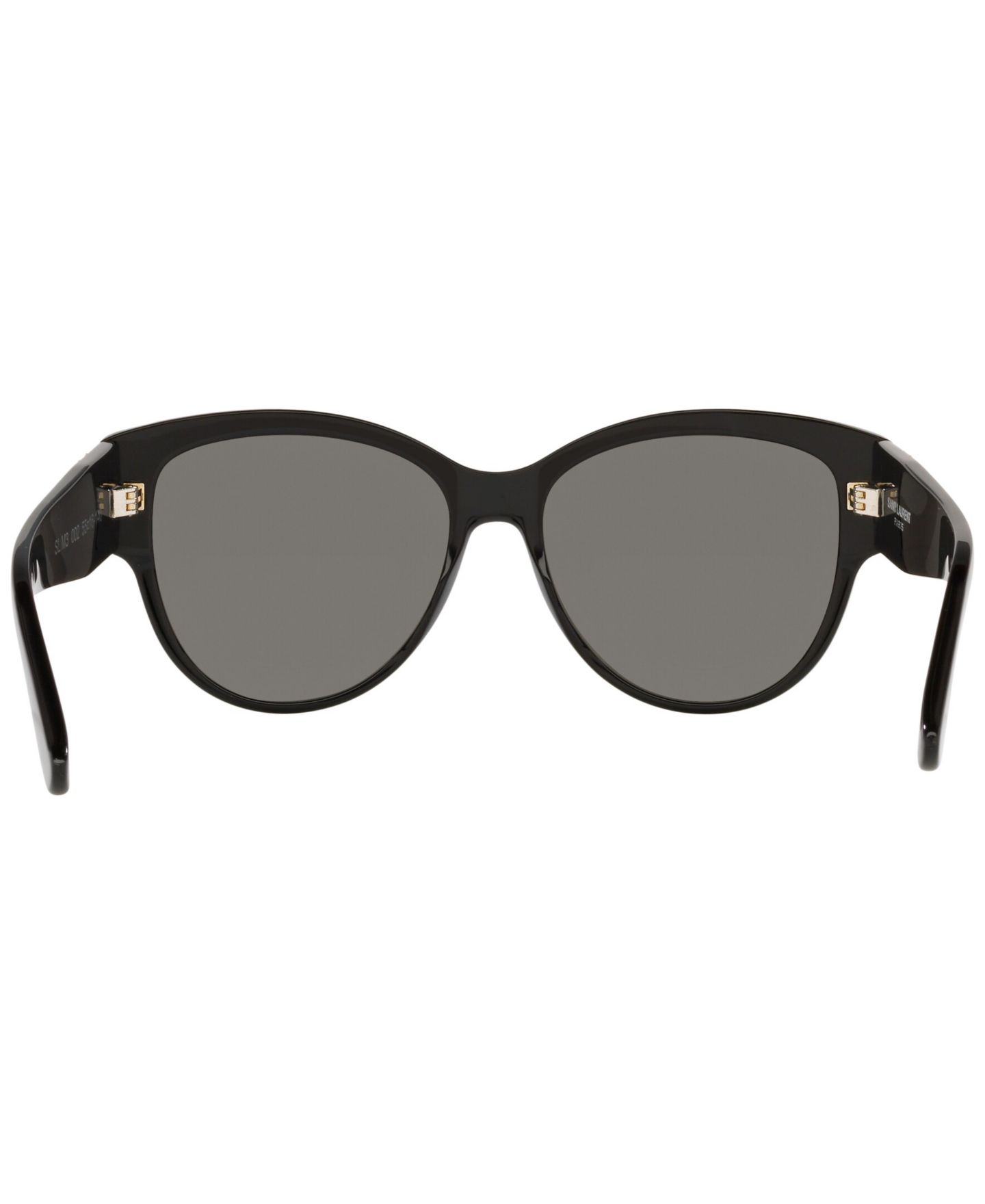 Солнцезащитные очки Saint Laurent Unisex Sunglasses, SL M3, цвет: Чёрный — фото 8