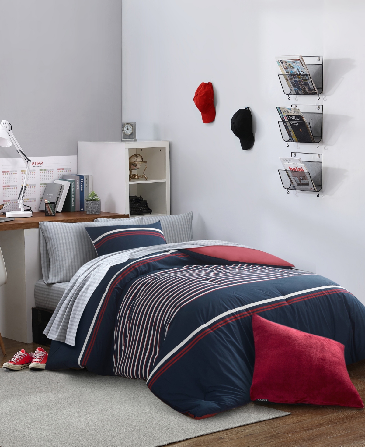 Nautica Mineola Reversible 3-Piece Comforter Set