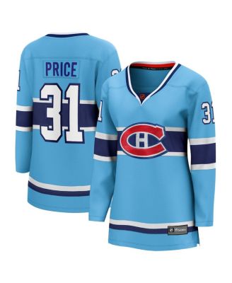 Women's Carey Price Light Blue Montreal Canadiens Special Edition 2.0 Breakaway Player Jersey