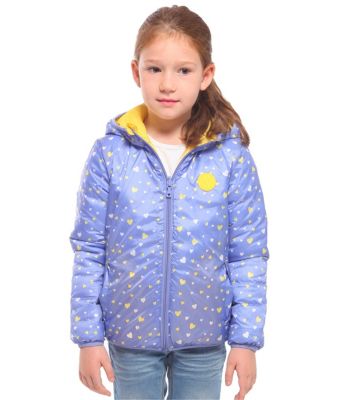Girls Reversible Lightweight Puffer Jacket