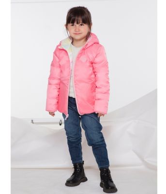 Girls Reversible Lightweight Puffer Jacket