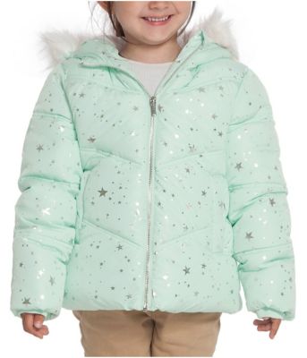 Girls Heavyweight Puffer Jacket Bubble Coat