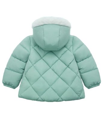 Baby Girls Baby Soft Lining Hooded Puffer Jacket