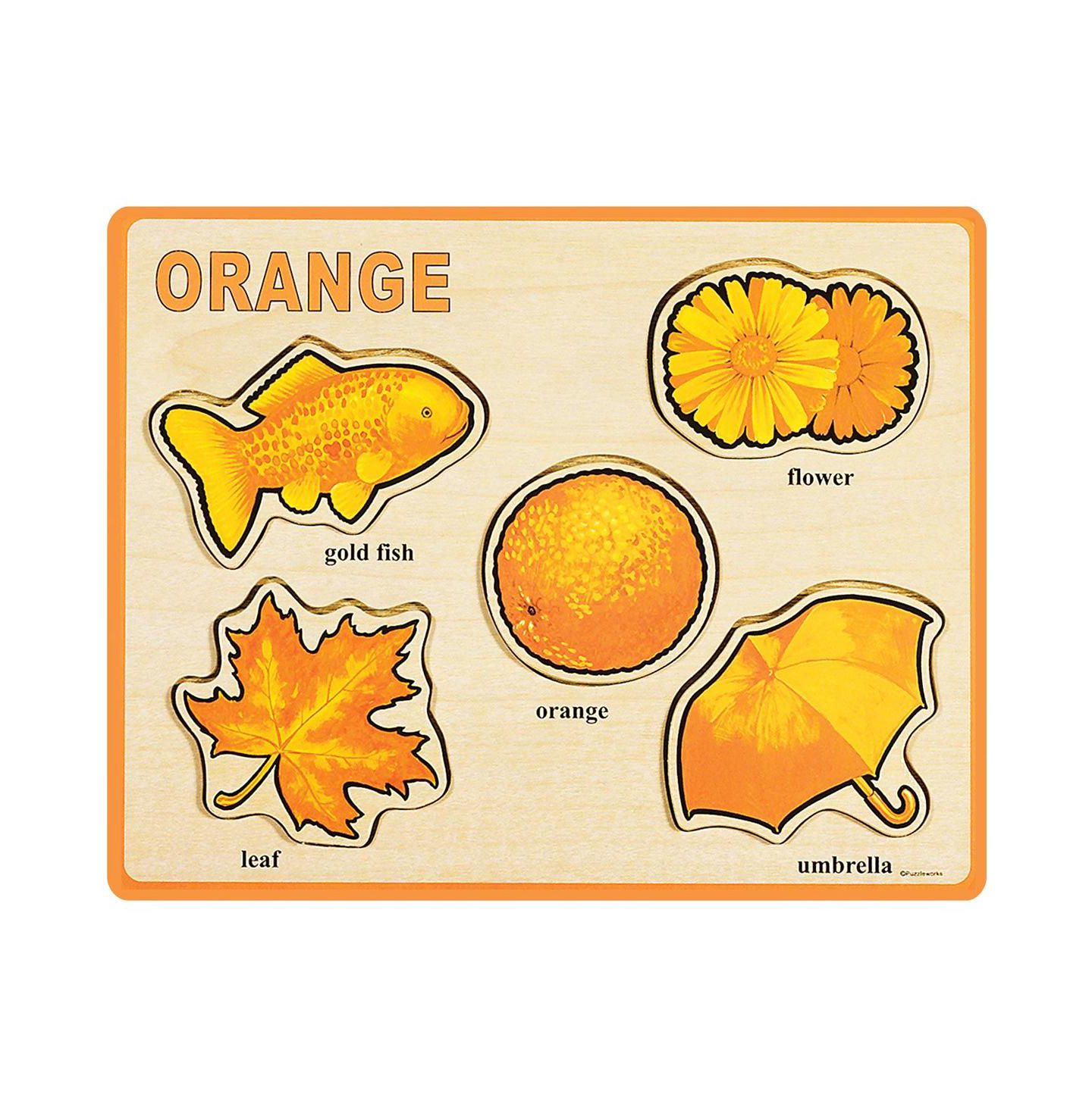 Детские игрушки Puzzleworks Basic Color and Word Puzzles - Set of 8 — фото 2