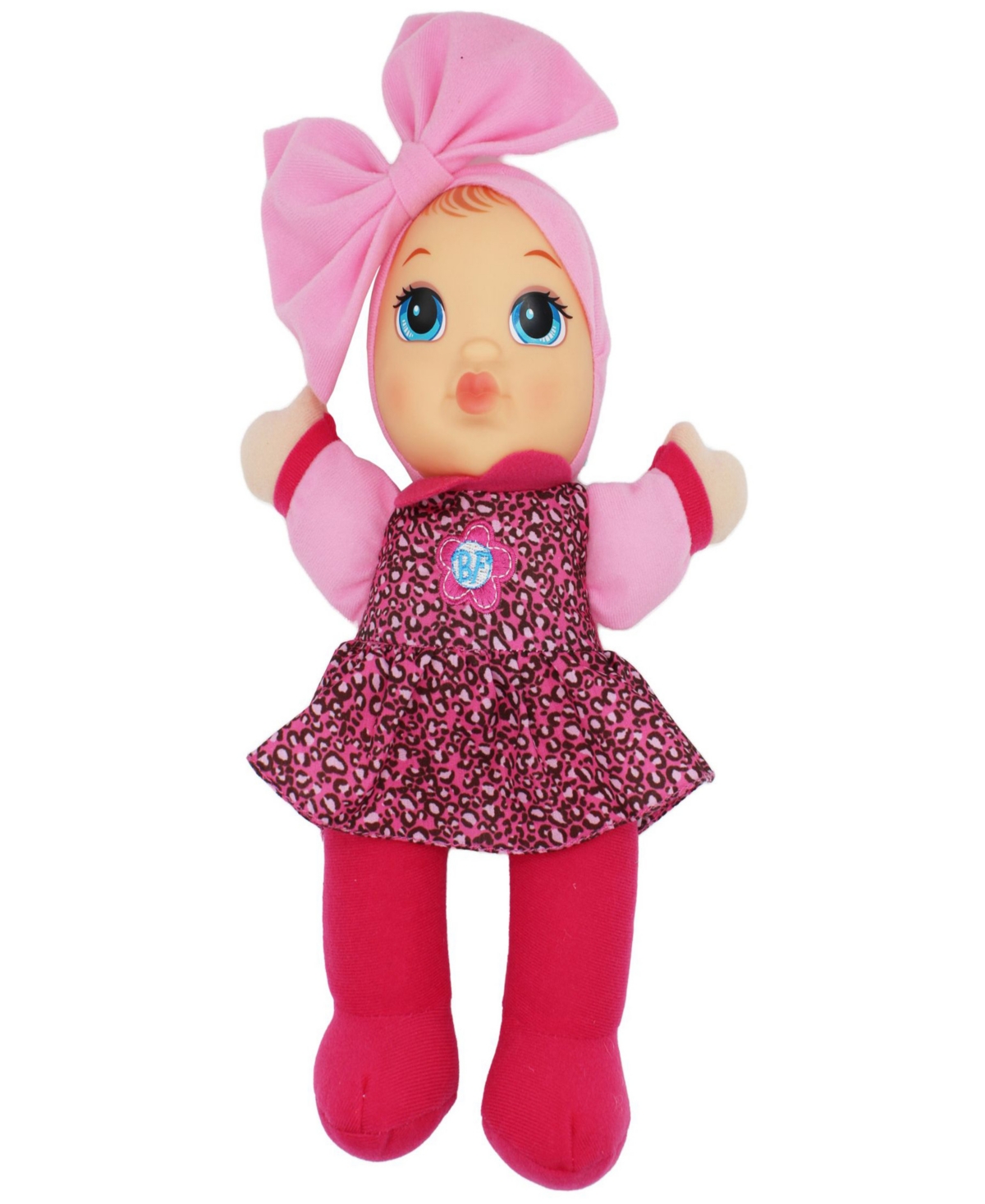Shop Baby's First By Nemcor Giggles Baby Doll Toy With Coral Top In Multi