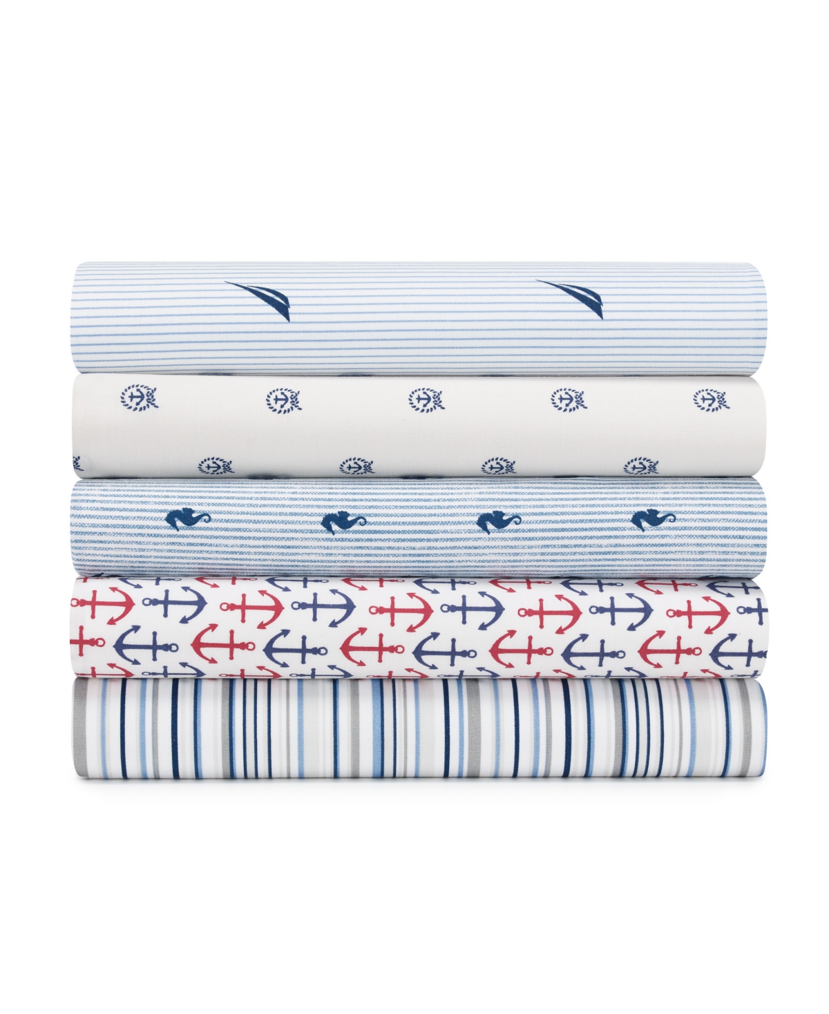Nautica Audley Cotton Percale -Piece Sheet Set