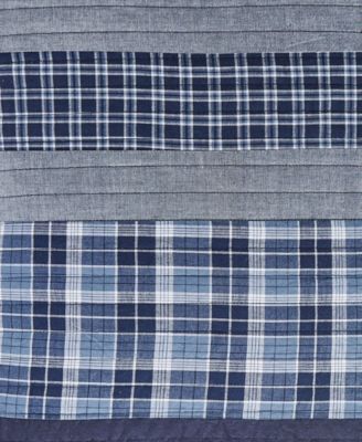 Adelson Cotton Reversible Quilt, Full/Queen 