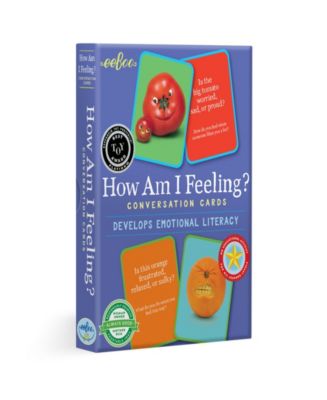 Eeboo How am I Feeling Conversation Flashcards 49 Piece Set - Macy's