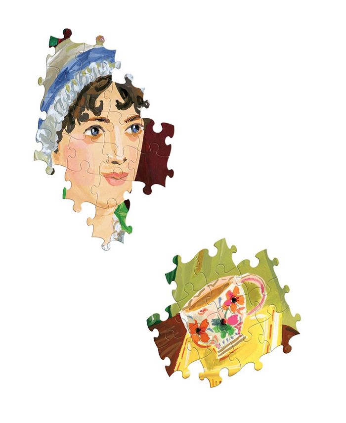Puzzle EeBoo 1000 Pezzi – Jane Austen's Book Club, Con Illustrazione Di Jennifer Orkin Lewis, Cartone Riciclato