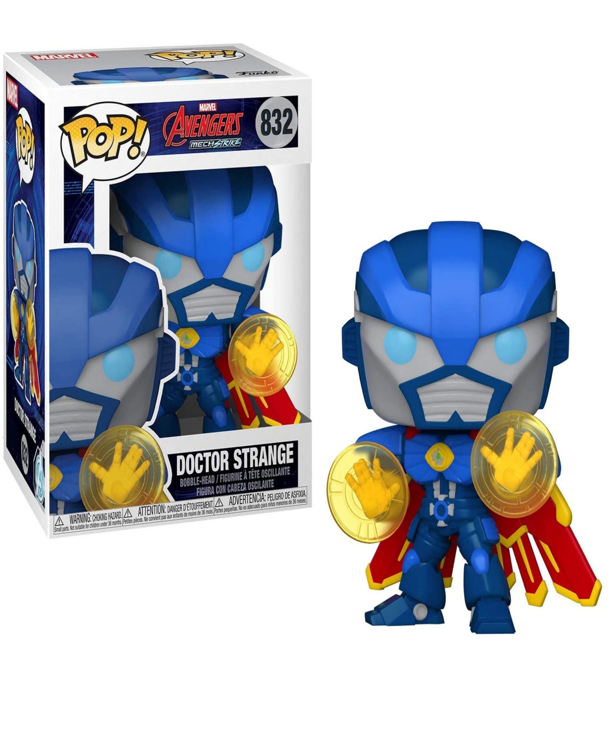 Funko Marvel Pop Marvel Mech Dr. Strange Hulk and Thor Collectors Set, 3 Piece