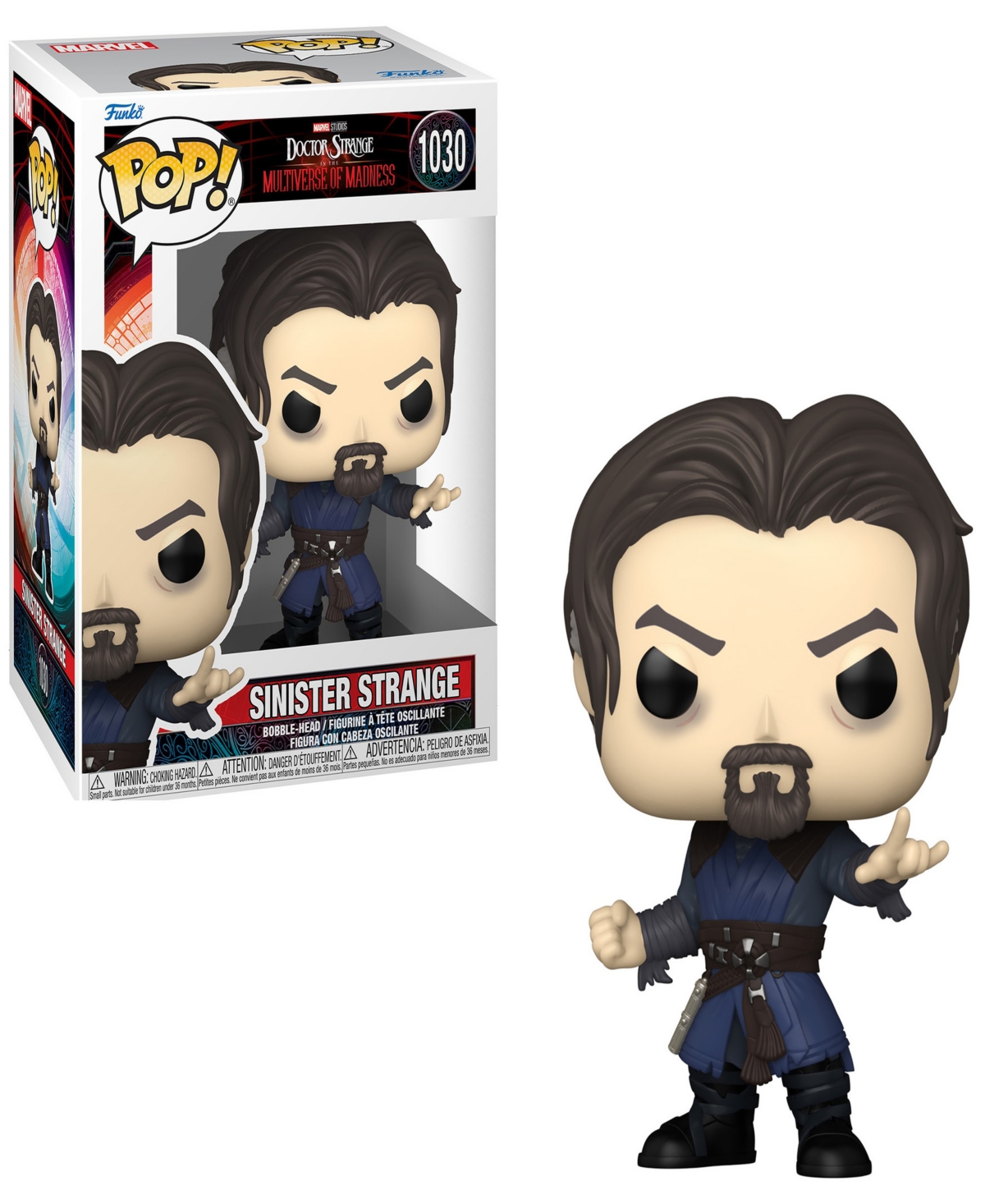 Shop Funko Pop Marvel Movies Doctor Strange In The Multiverse Of Madness America Chavez In Cloak Sinister Stran