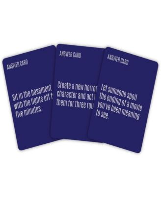 Fitz Alice Cooper's a Haunted Party Night 350 Scary Cards Family Horror Movie Box Game