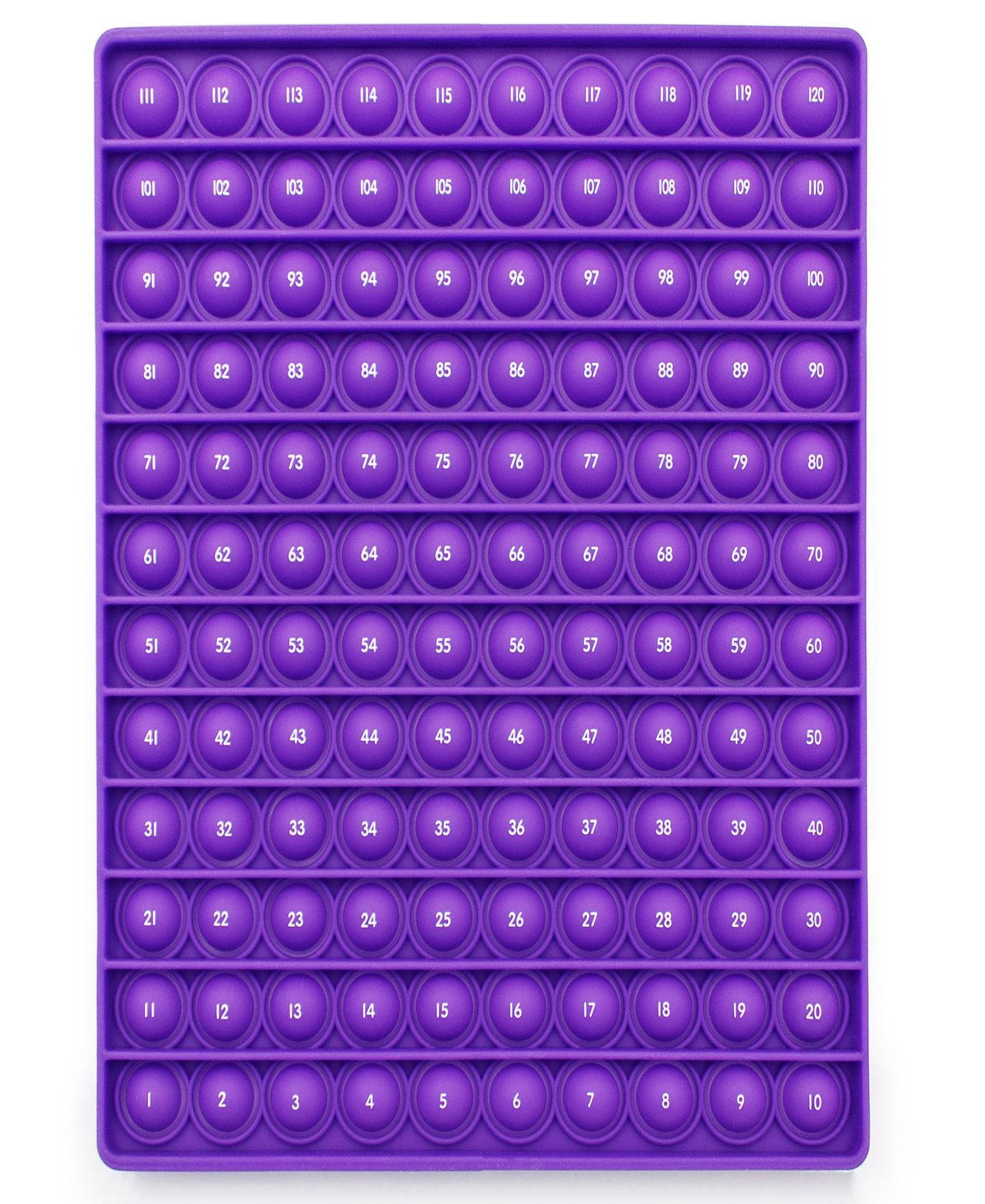 Детская игрушка Pop Learn Bubble Board Pop & Learn 120 Addition & Subtraction Board, Ages 5+ — фото 2