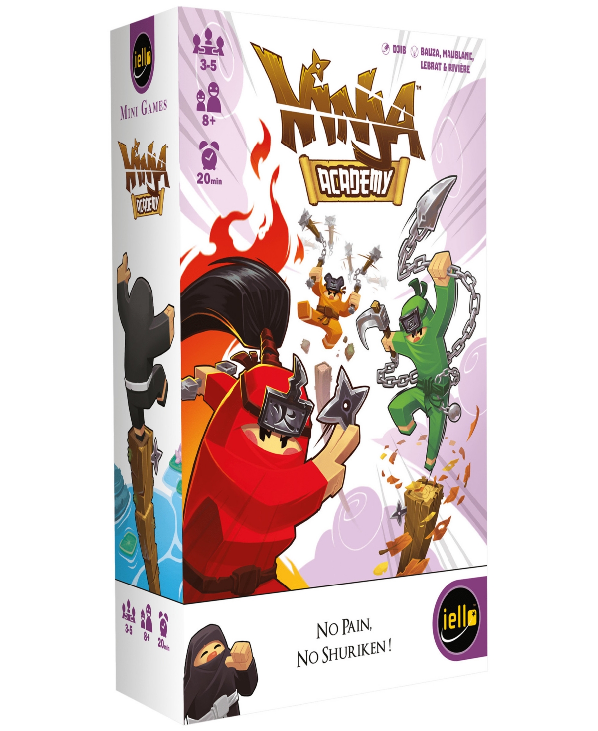 Iello Kids' Games Ninja Academy Mini Games In Multi