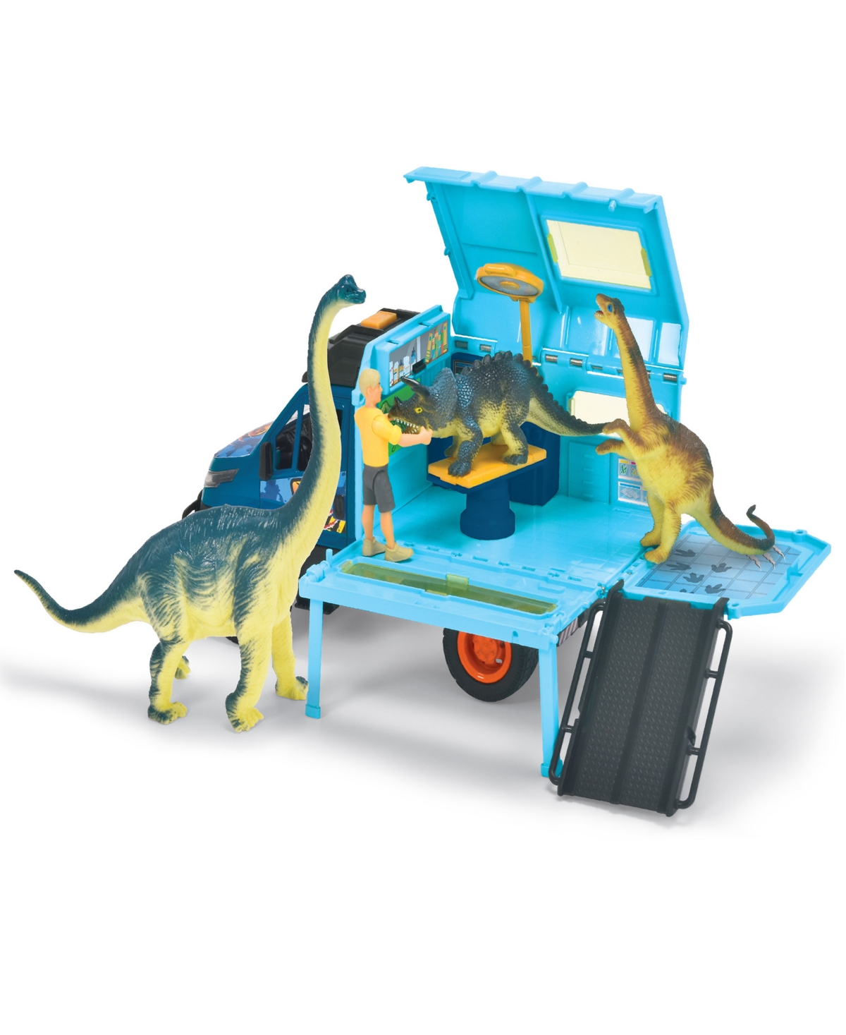 Shop Dickie Toys Hk Ltd Dinosaur World Lab Light Sound Kids 5 Piece Playset In Multi