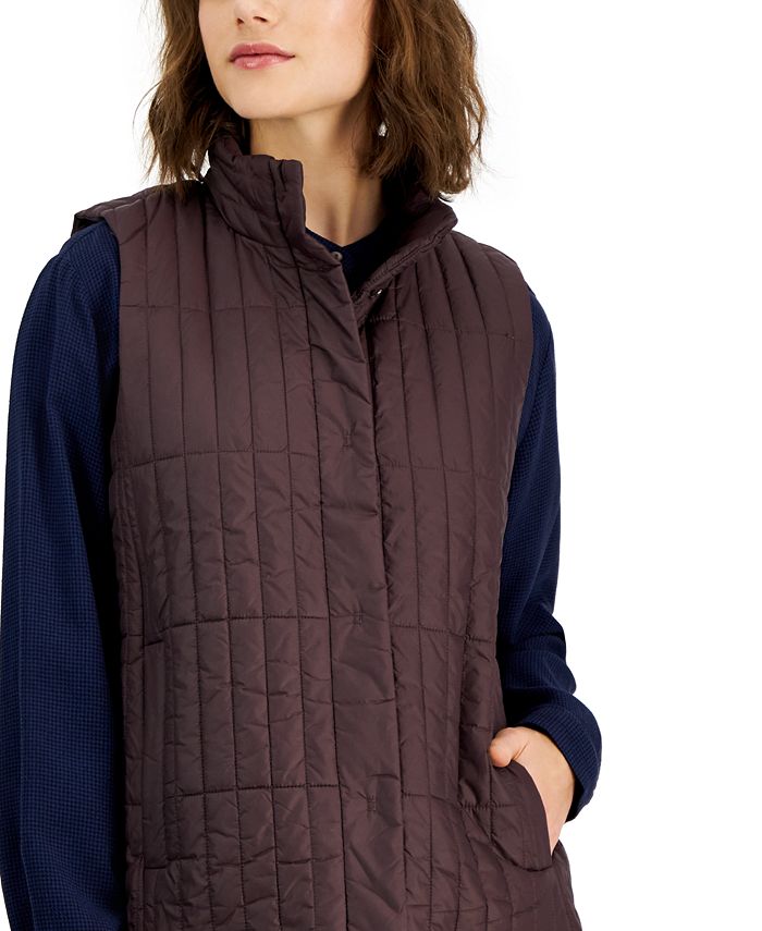 Eileen fisher new arrivals quilted vest