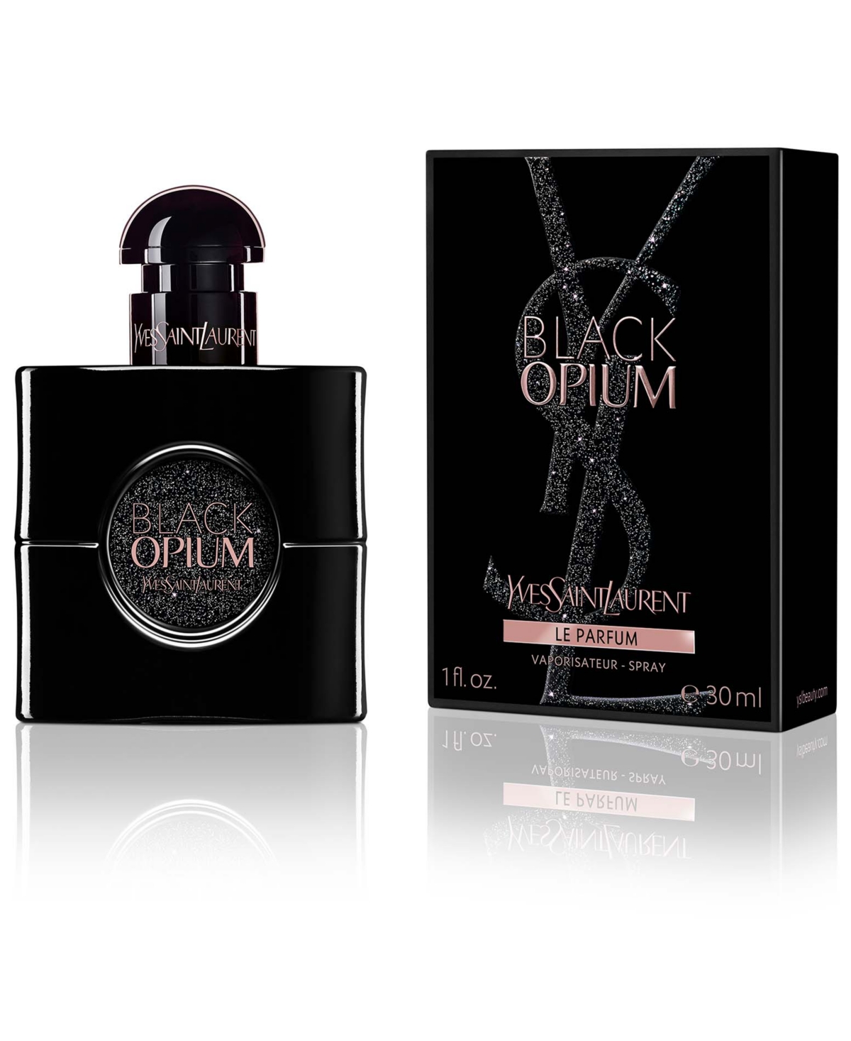 Shop Saint Laurent Black Opium Le Parfum, 1 Oz. In No Color