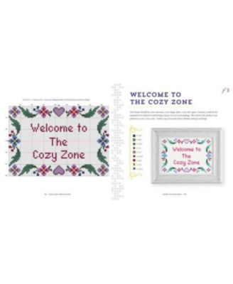 Self-Care Cross-Stitch: 40 Uplifting & Irreverent Patterns by Stephanie Rohr
