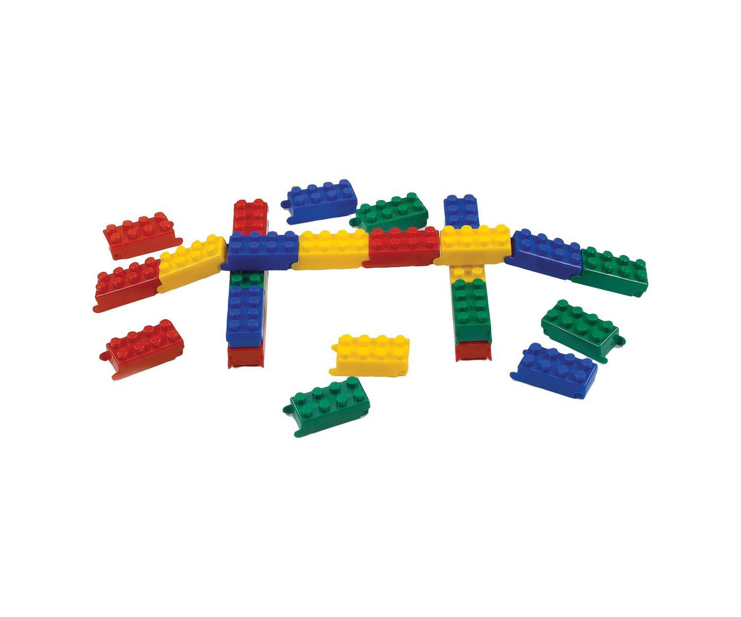 Детские конструкторы Flexitoys Toddler Flexiblocks - 120 Pcs — фото 2