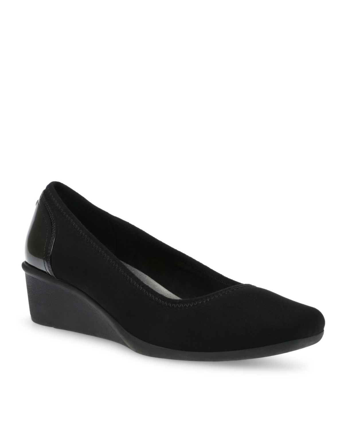 Women's Wisher Sport Wedge Pumps - Black