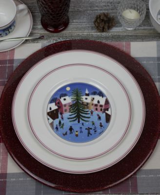 Design Naif Christmas Salad Plate