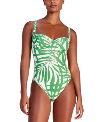 womens shirred swimsuit