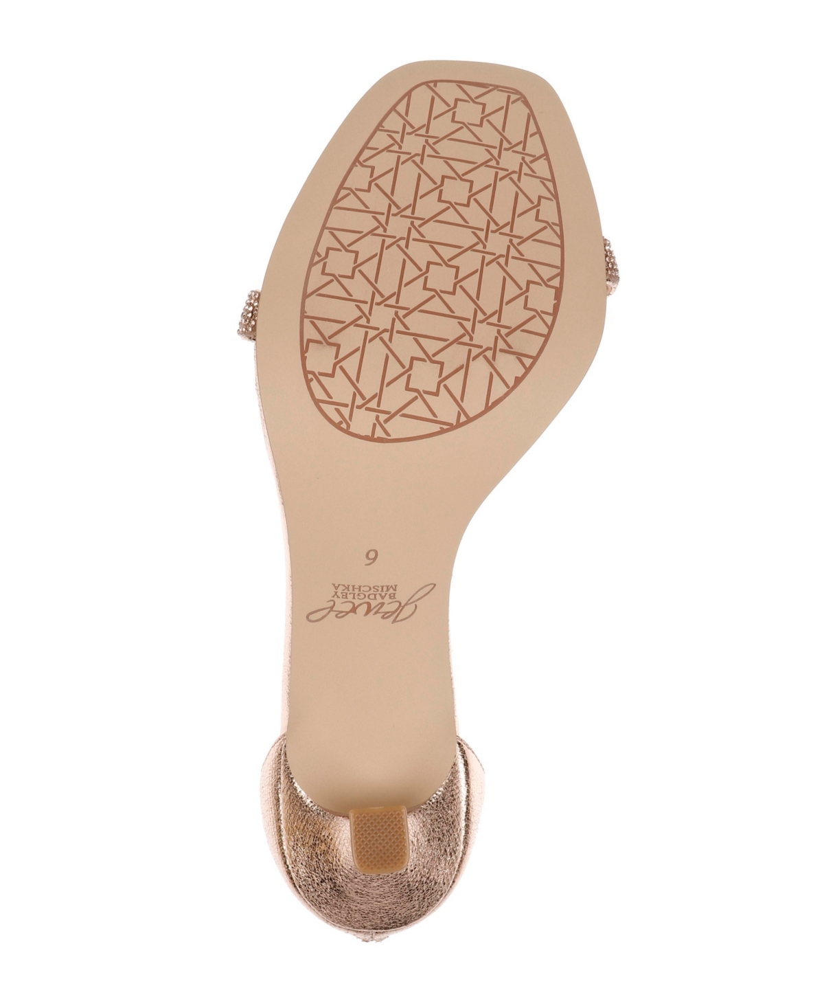 Jewel Badgley Mischka Women's Genny Two Piece Evening Sandals